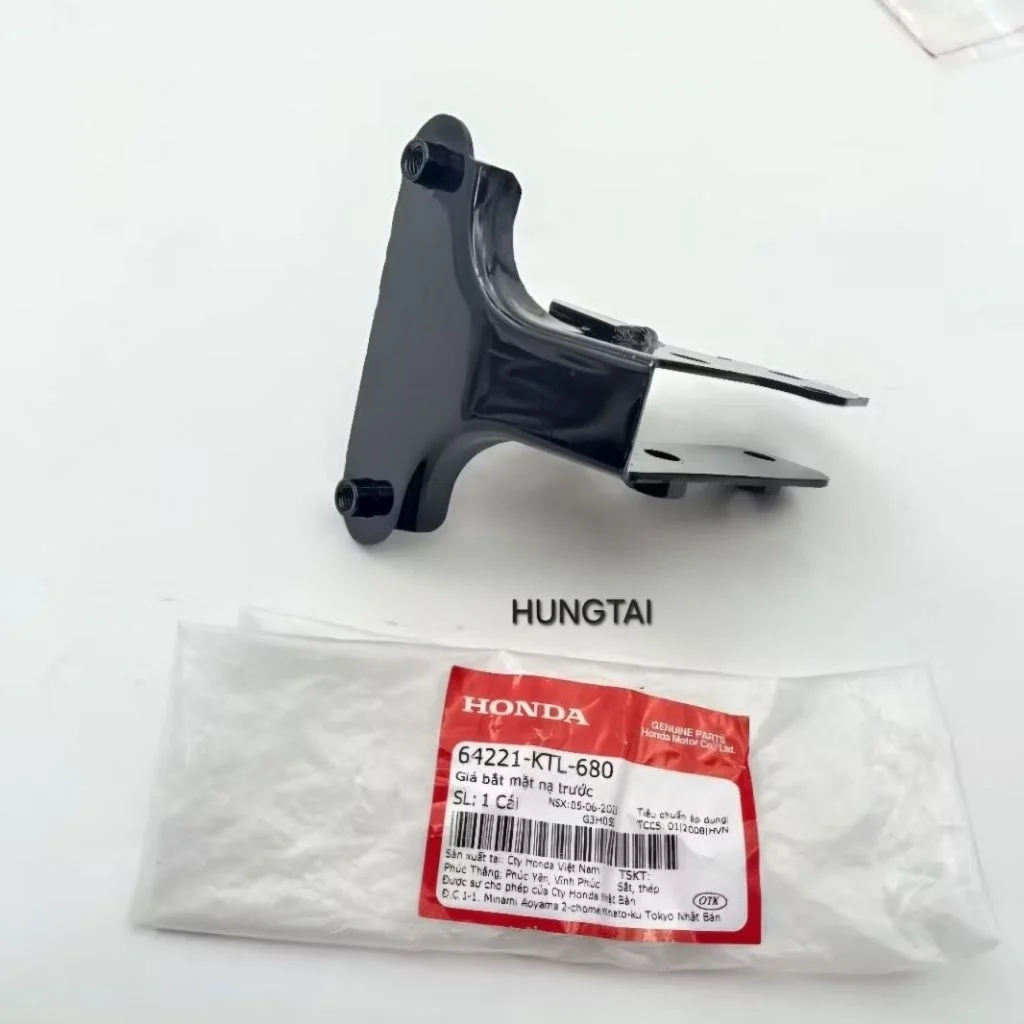 Khung pass nhựa mặt nạ trước WAVE A, ALPHA, RS, S100.... zin Honda 64221-KTL-680 - Ảnh 2