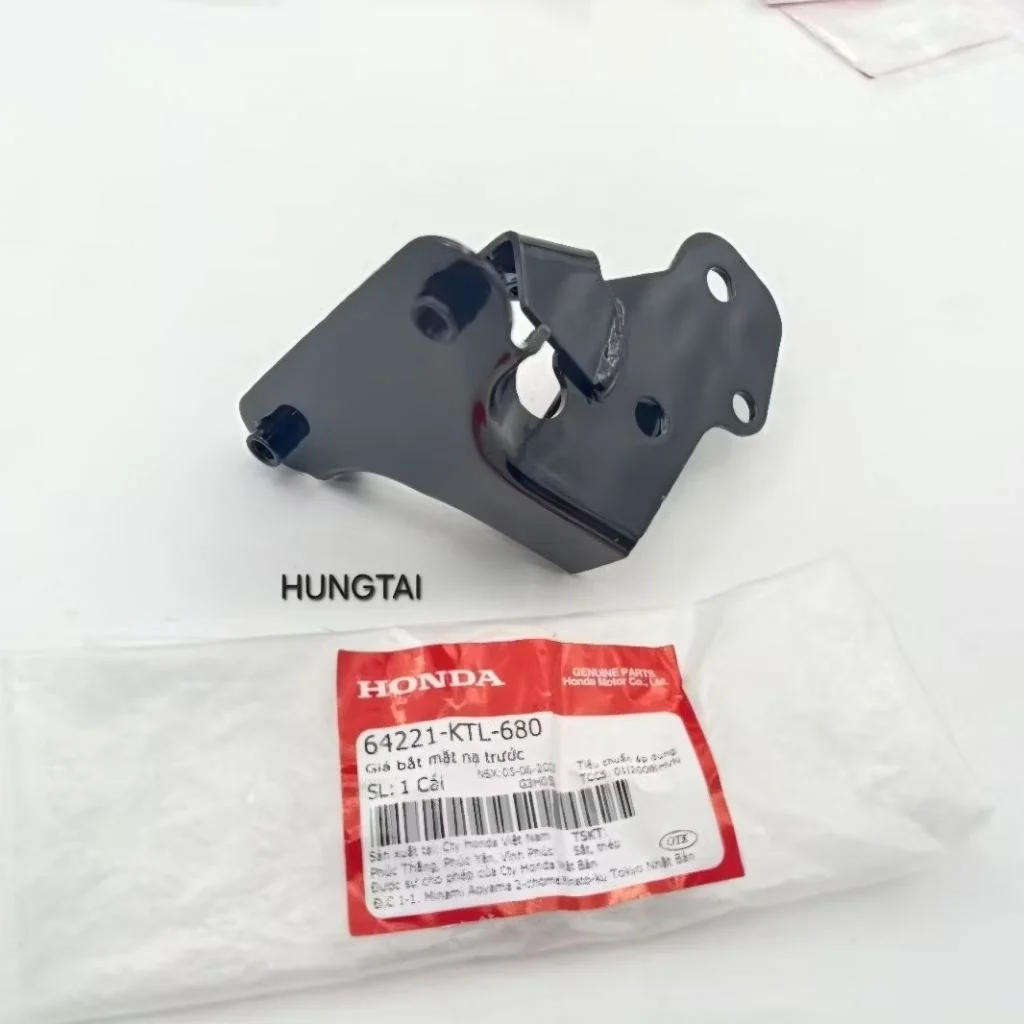 Khung pass nhựa mặt nạ trước WAVE A, ALPHA, RS, S100.... zin Honda 64221-KTL-680 - Ảnh 4