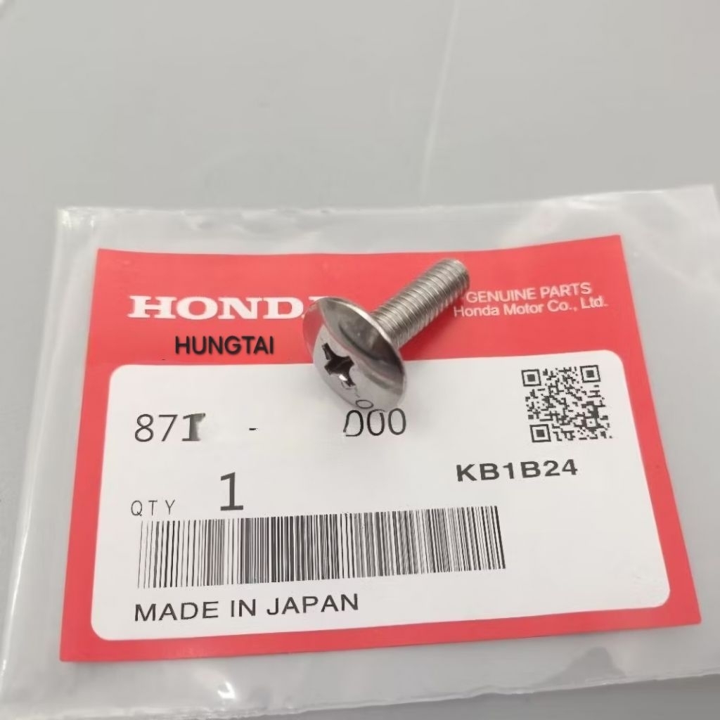 Ốc vít 6x20 bắt nhựa dàn áo xe WAVE, FUTURE.... zin - Ảnh 2