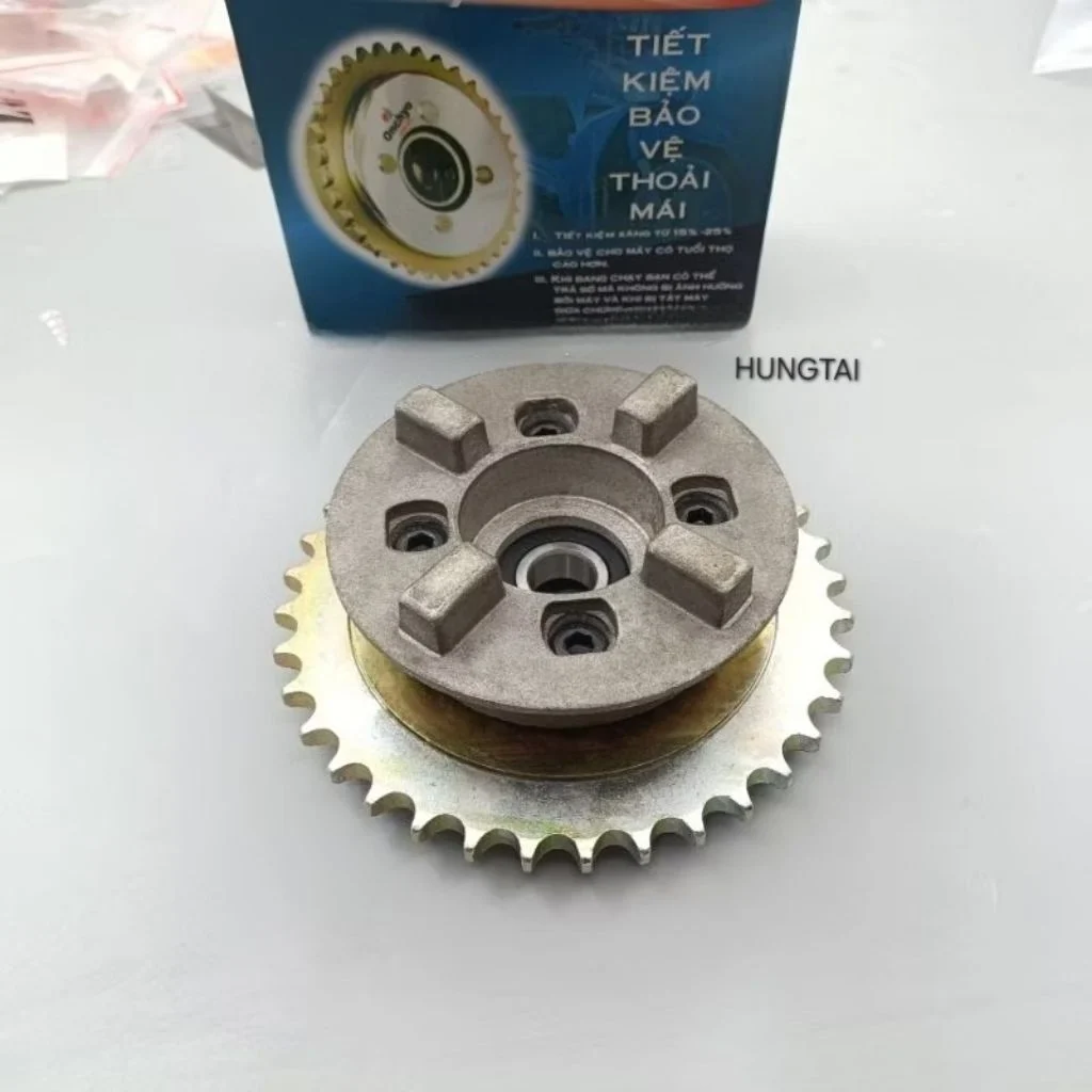 Nhông chạy trớn, cùi dĩa nhông tải sau xe DREAM, WAVE, FUTURE.... - Ảnh 4
