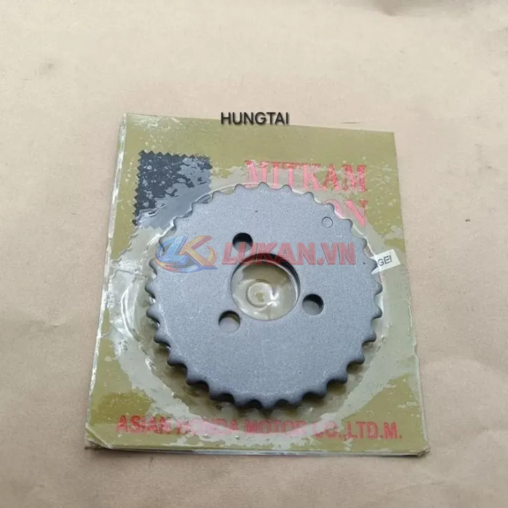 Bánh răng, nhông dĩa cam 3 lỗ xe DREAM, WAVE... 28, 32 răng - Ảnh 3