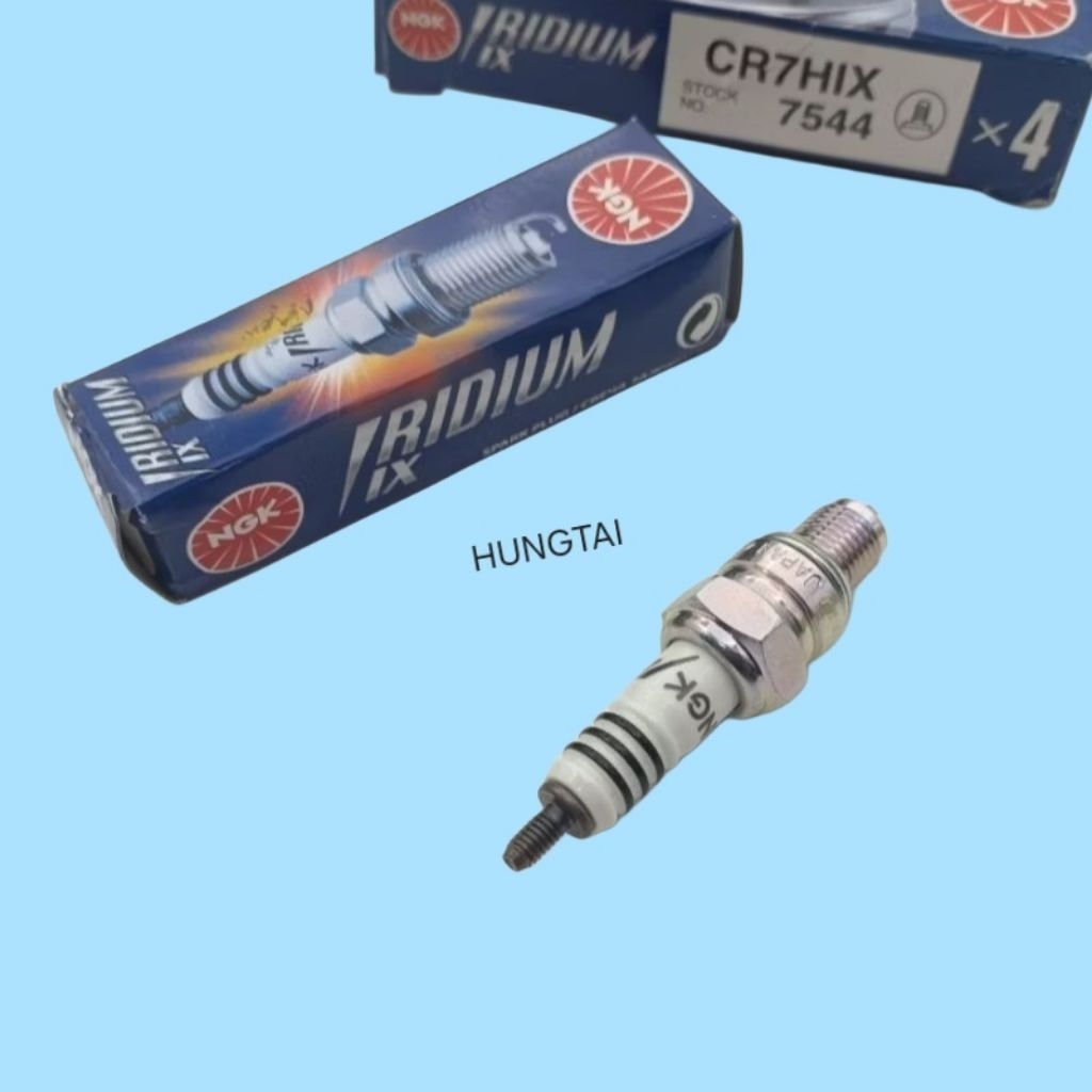 Bugi đánh lửa iridium xe DREAM, WAVE, FUTURE, WINNER... chính hãng NGK CR7HIX - Ảnh 3