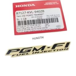 Tem PGM FI đen bửng cánh yếm xe FUTURE NEO, X 125... zin 87217-KVL-940ZB