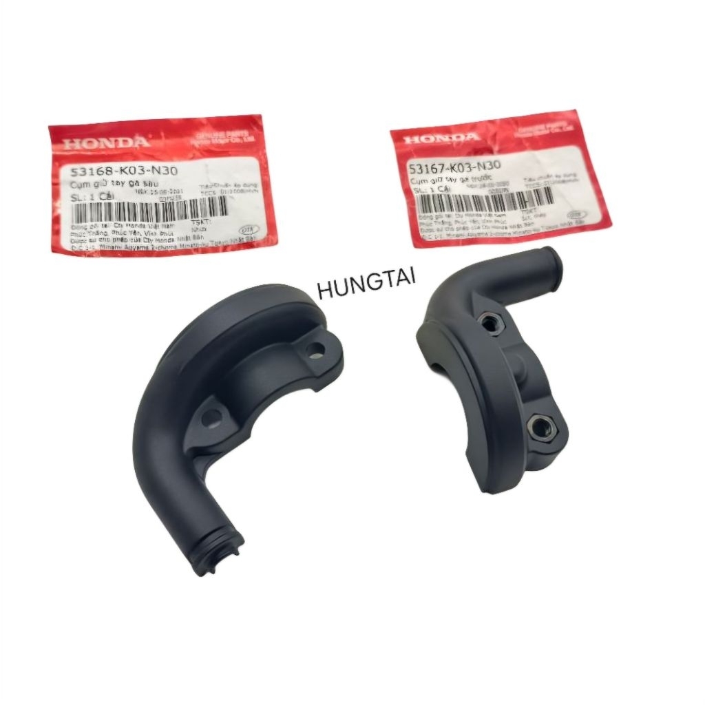 Cùm ống tay ga xe WAVE RSX 2014.... zin Honda 53168-K03-N30, 53167-K03-N30 - Ảnh 4