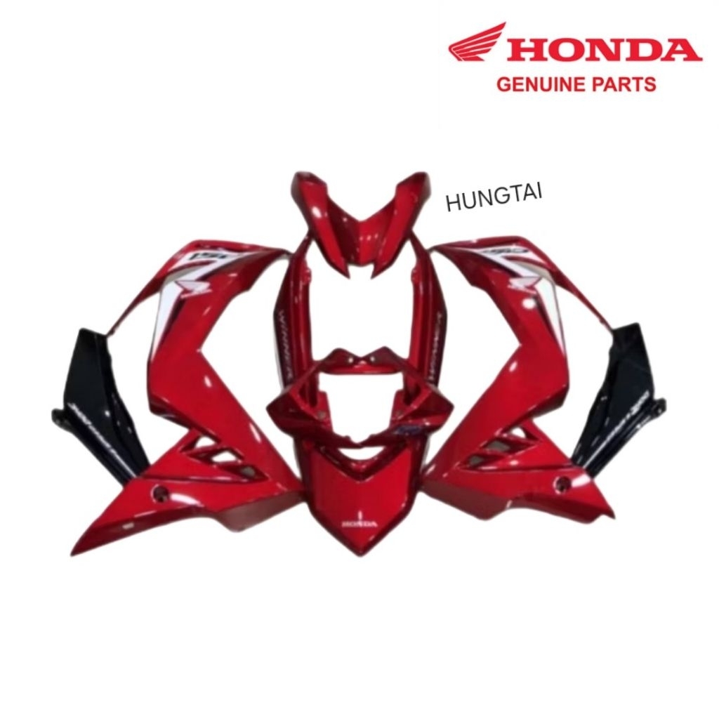 Bộ nhựa dàn áo xe WINNER V1 150 đỏ zin chính hãng - Ảnh 3