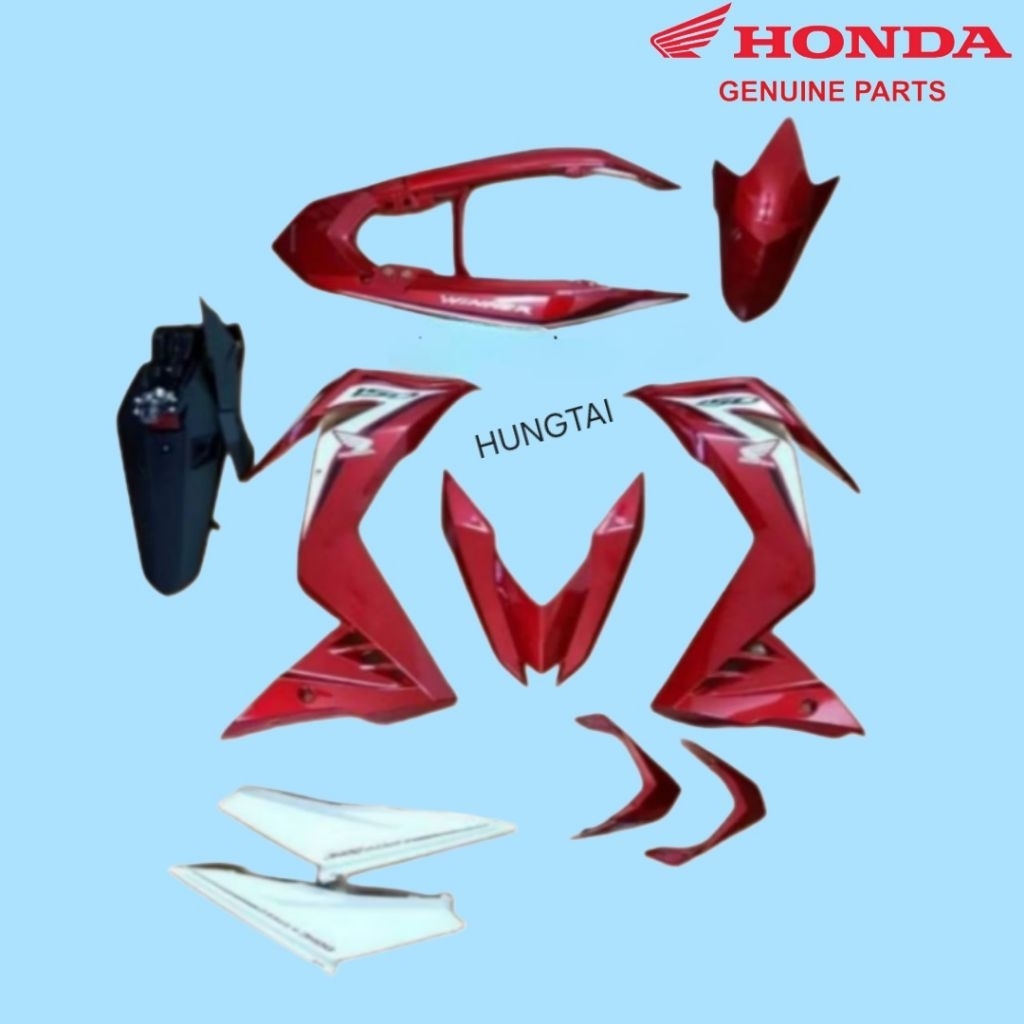 Bộ nhựa dàn áo xe WINNER V1 150 đỏ zin chính hãng - Ảnh 4