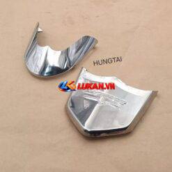 Cặp mũi dè, đuôi chắn bùn inox trắng xe WAVE S110, RS, RSX...