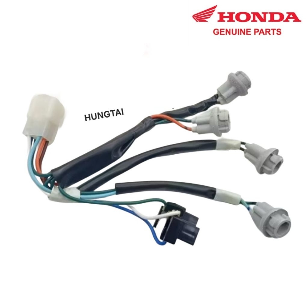 Dây điện đuôi đèn pha, xi nhan WAVE S110, RS, RSX.... zin Honda 33105-KWW-B20 - Ảnh 4