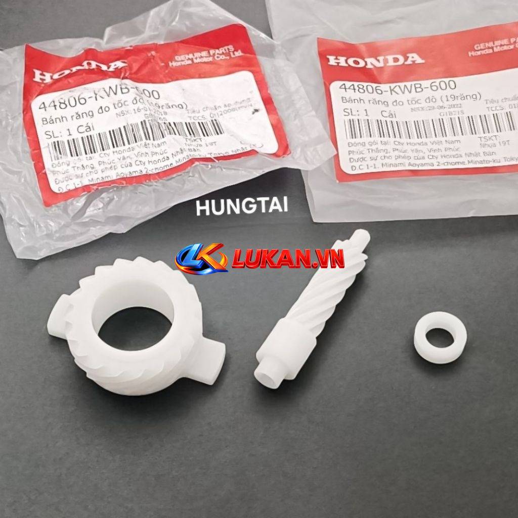 Bánh răng, lõi cóc nhông công tơ mét WAVE S110, RSX, BLADE, FUTURE 125... zin