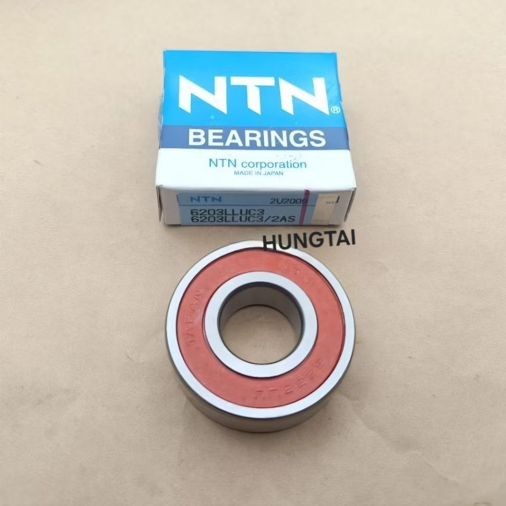 Vòng bi, bạc đạn cùi dĩa, nhông tải DREAM, WAVE, FUTURE... NTN 6203 - Ảnh 2
