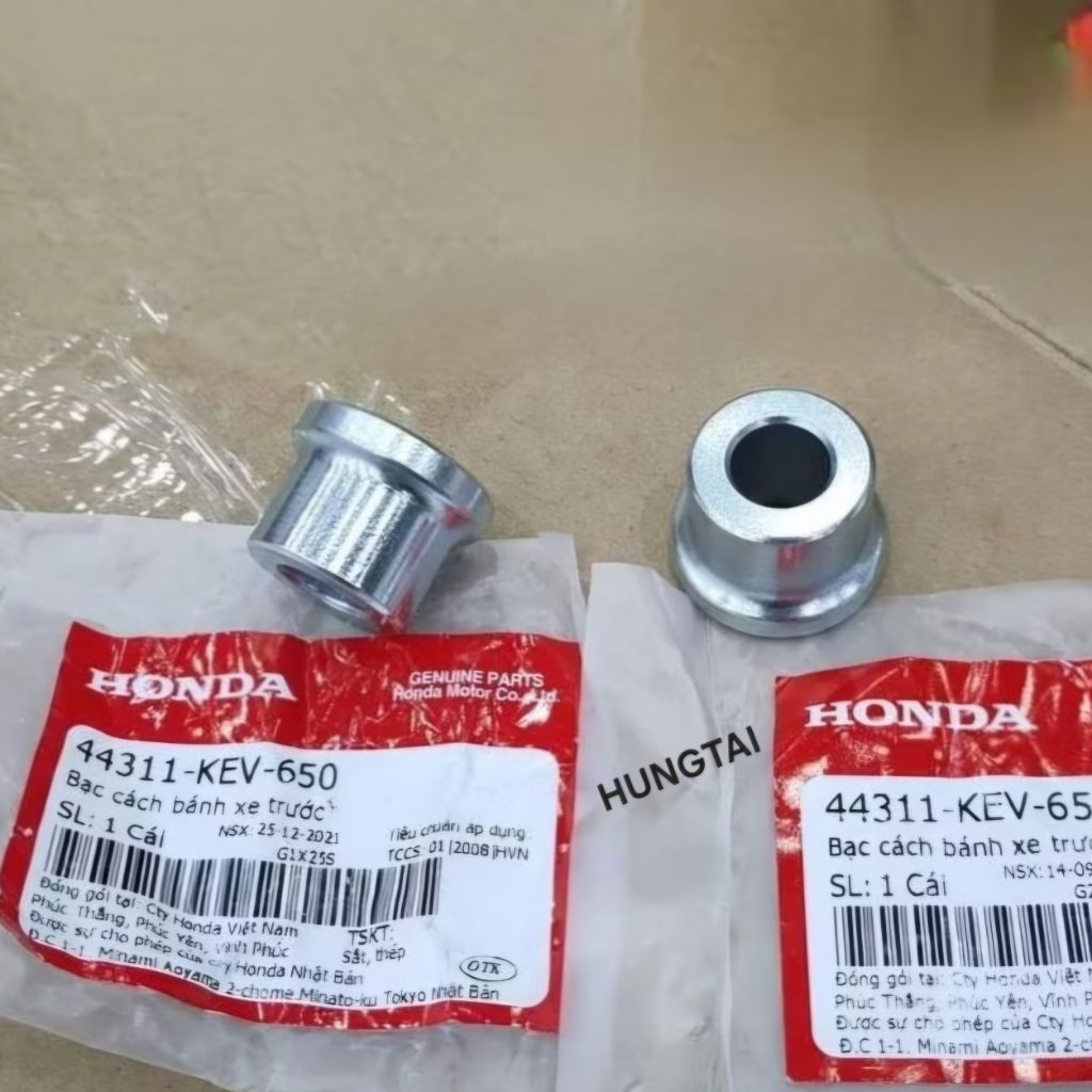 Bạc cục canh đùm bánh trước xe WAVE Thái, ZX, FUTURE 1... zin 44311-KEV-650 - Ảnh 3