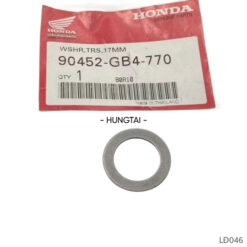 Đệm phẳng, lông đền 17mm cốt số, nhông tải DREAM, WAVE, FUTURE 1... zin 90452-GB4-770
