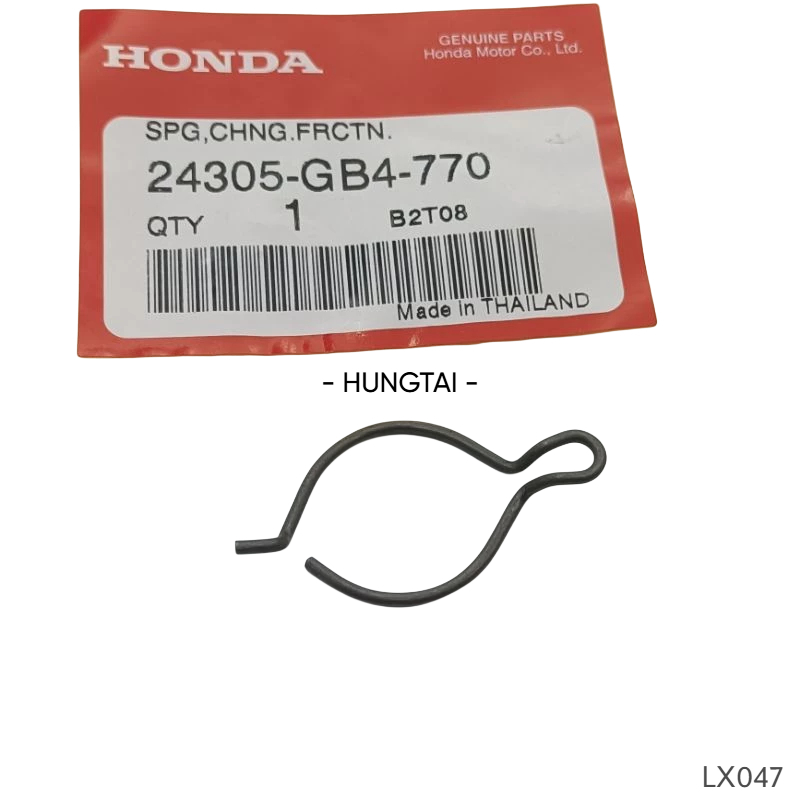Lò xo chặn nhông số xe DREAM, WAVE, FUTURE... zin Honda 24305-GB4-770 - Ảnh 2
