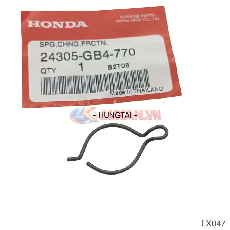 Lò xo chặn nhông số xe DREAM, WAVE, FUTURE... zin Honda 24305-GB4-770 - Ảnh 3