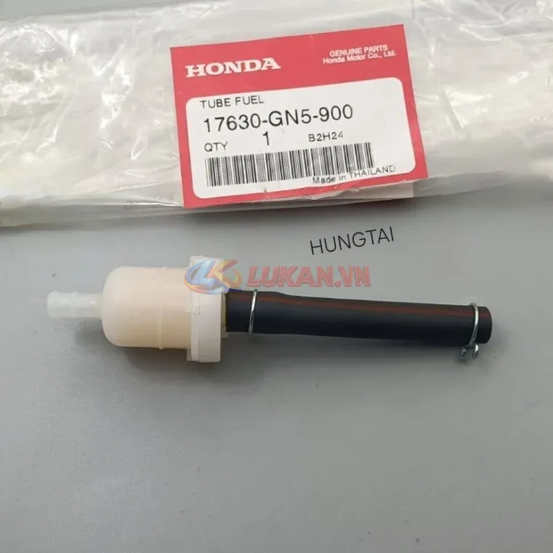 Đầu ống lọc xăng xe DREAM, WAVE Thái đen chỉ đỏ zin Honda - Ảnh 4