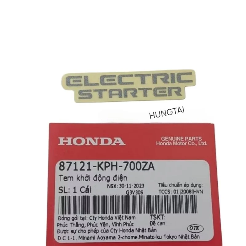 Tem Electric viền đồng hồ, bợ cổ gáy FUTURE NEO, X 125... thông số zin 87121-KPH-700ZA - Ảnh 2