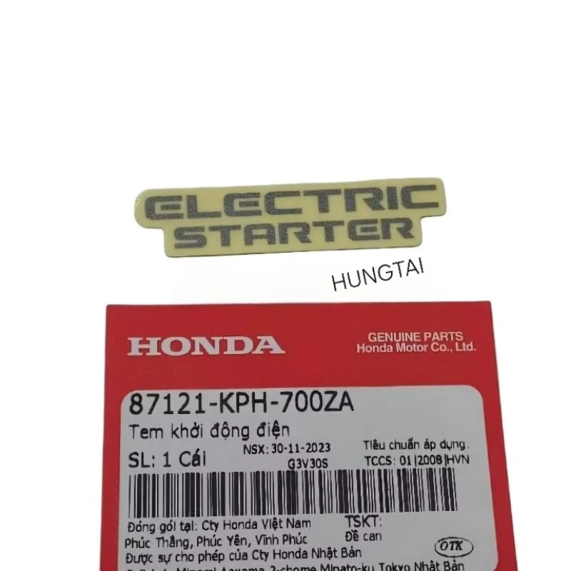 Tem Electric viền đồng hồ, bợ cổ gáy FUTURE NEO, X 125... thông số zin 87121-KPH-700ZA - Ảnh 4