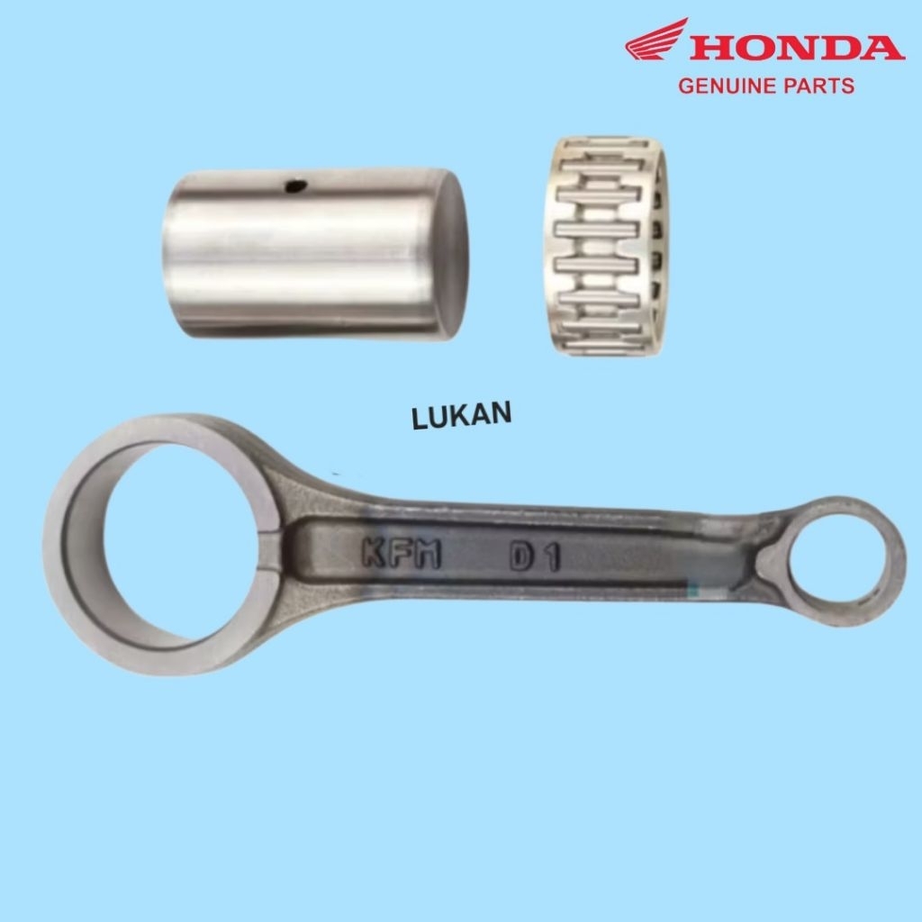 Tay dên trục khuỷu Super DREAM, WAVE ALPHA, RS, S100... thanh truyền zin 06381-KFM-P00 - Ảnh 2
