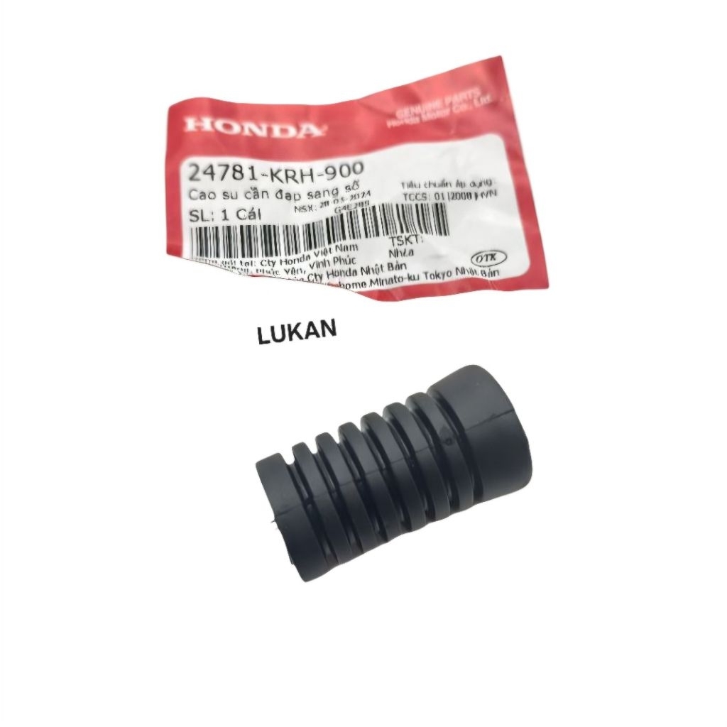 Cao su bọc cần sang số xe WINNER, SONIC 150... zin Honda 24781-KRH-900 - Ảnh 2
