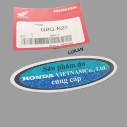 Tem gáy nhựa đầu bợ cổ xe Super DREAM Việt đời đầu zin