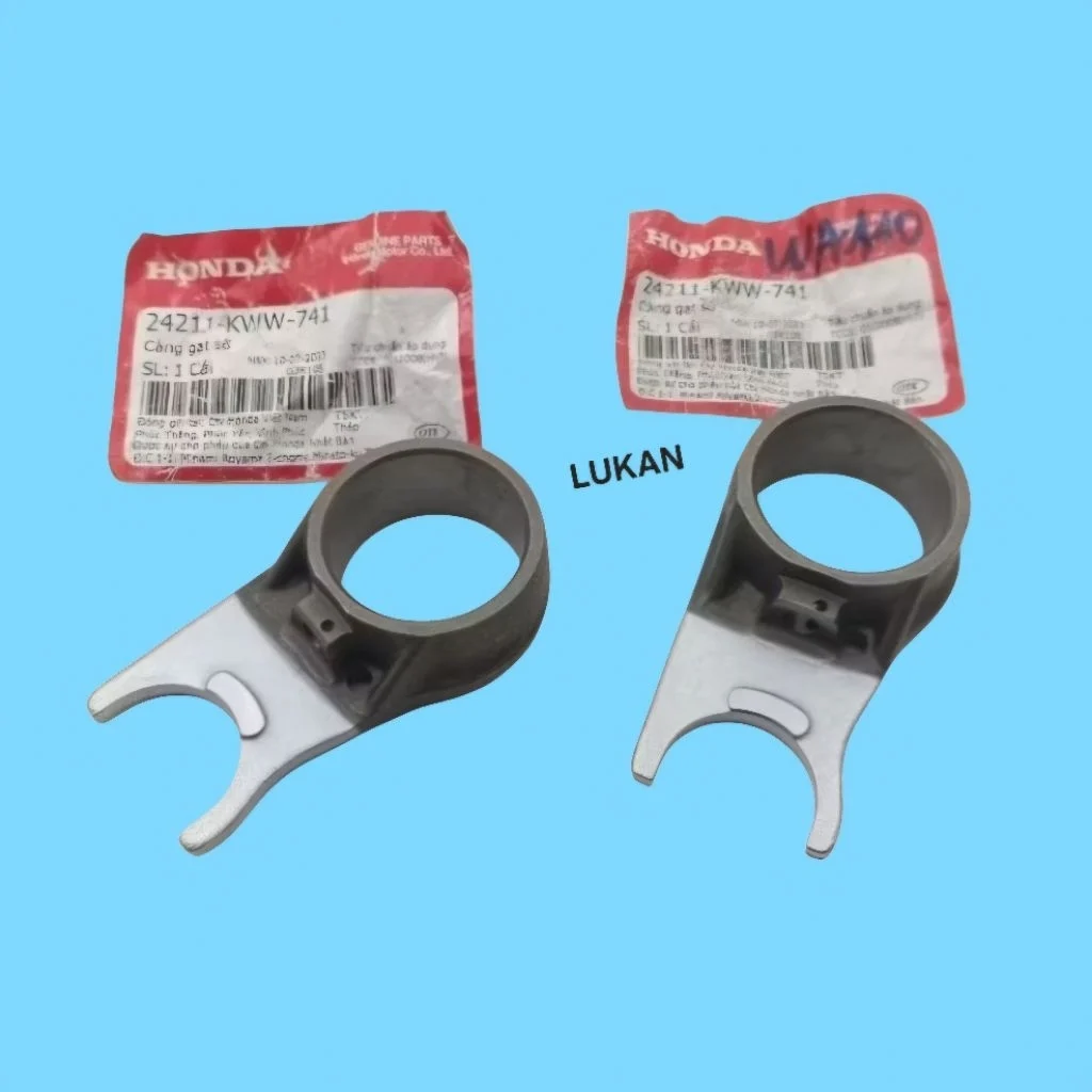 Cặp càng cua gạt nhông heo số WAVE S110, RSX, ALPHA 110... zin 24211-KWW-741