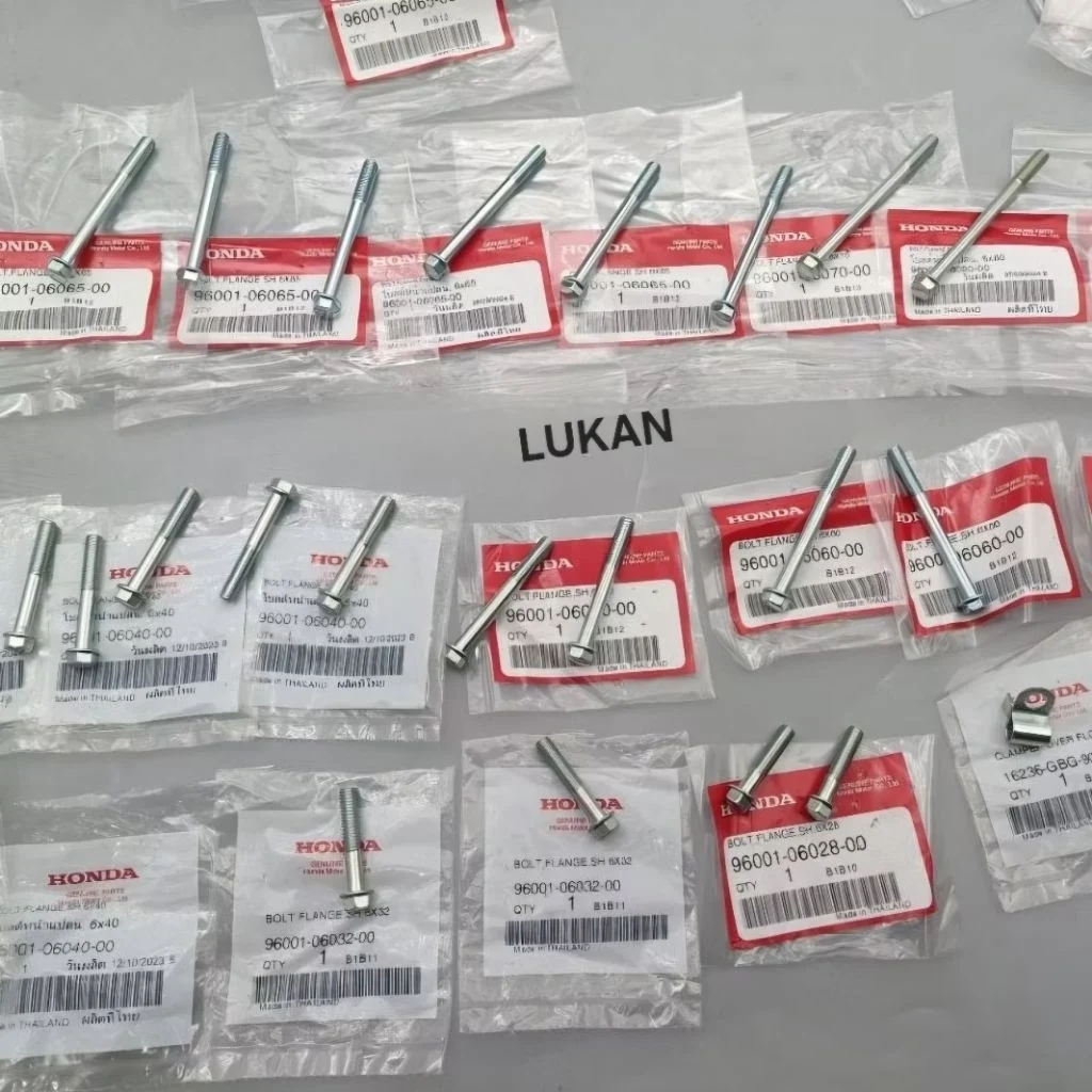 Full bộ ốc, bu lông lốc máy xe DREAM, WAVE... zin Honda Thái - Ảnh 3