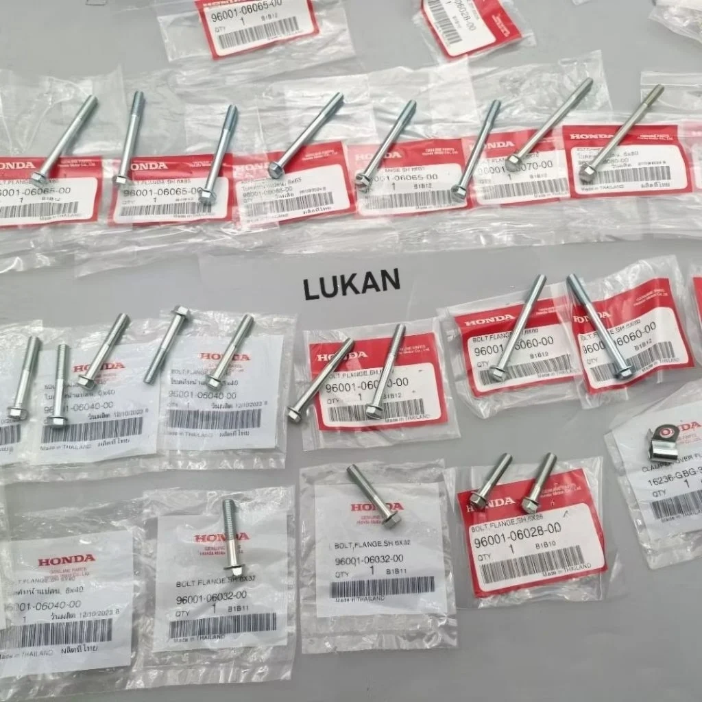 Full bộ ốc, bu lông lốc máy xe DREAM, WAVE... zin Honda Thái - Ảnh 4