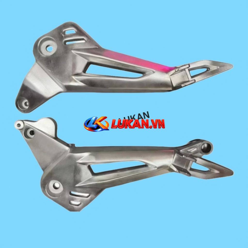 Cặp đùi pass nhôm, giò gà WAVE A, RS, FUTURE NEO 125... gác chân