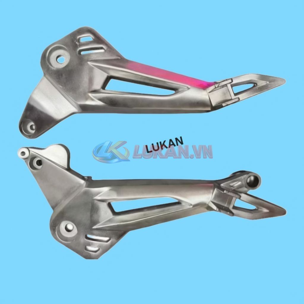 Cặp đùi pass nhôm, giò gà WAVE A, RS, FUTURE NEO 125... gác chân - Ảnh 3