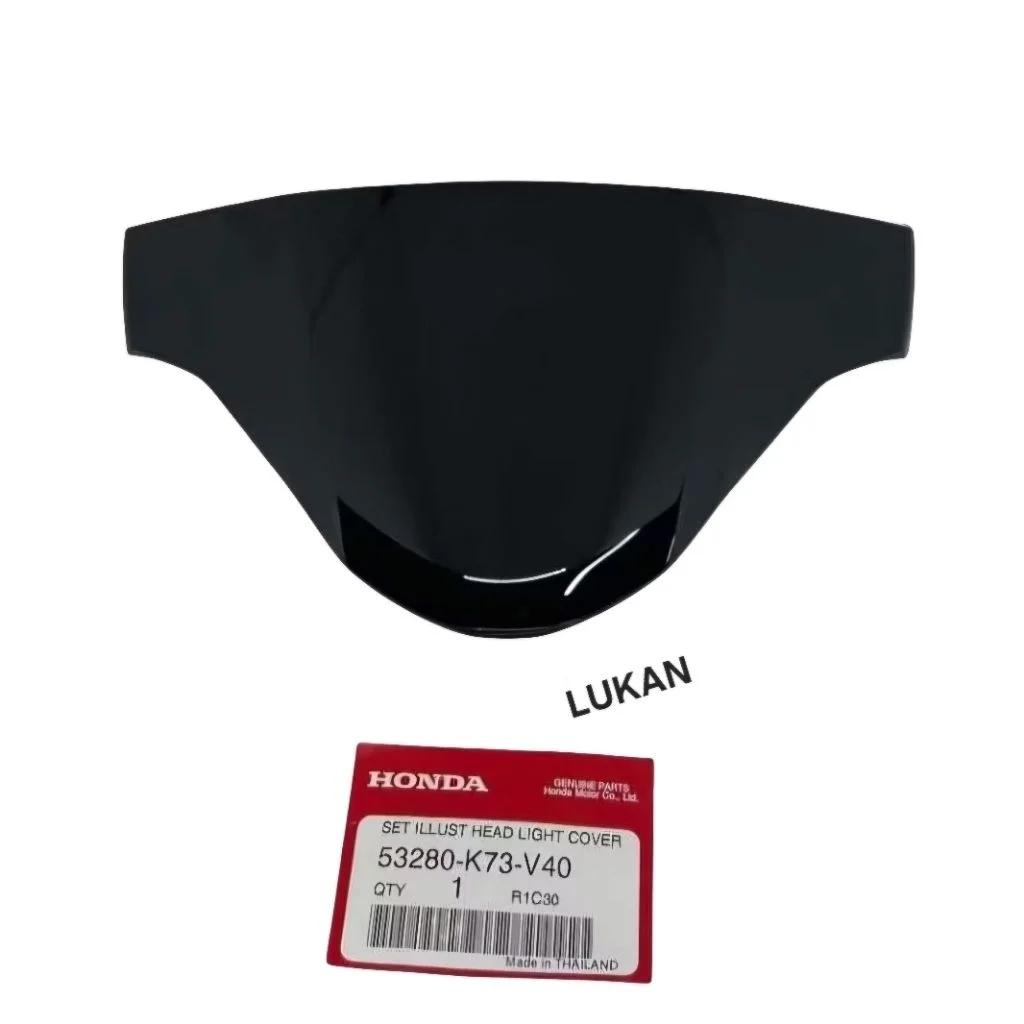 Nắp chắn gió, nhựa đầu đèn xe FUTURE LED, WAVE 125 zin Honda 53280-K73-V40 - Ảnh 2