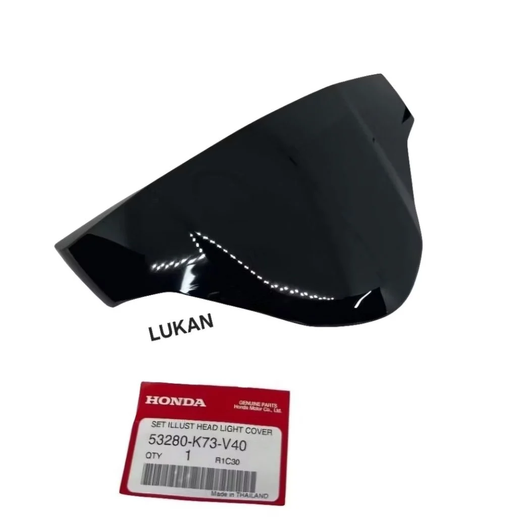 Nắp chắn gió, nhựa đầu đèn xe FUTURE LED, WAVE 125 zin Honda 53280-K73-V40 - Ảnh 3