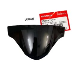 Nắp chắn gió, nhựa đầu đèn xe FUTURE LED, WAVE 125 zin Honda 53280-K73-V40