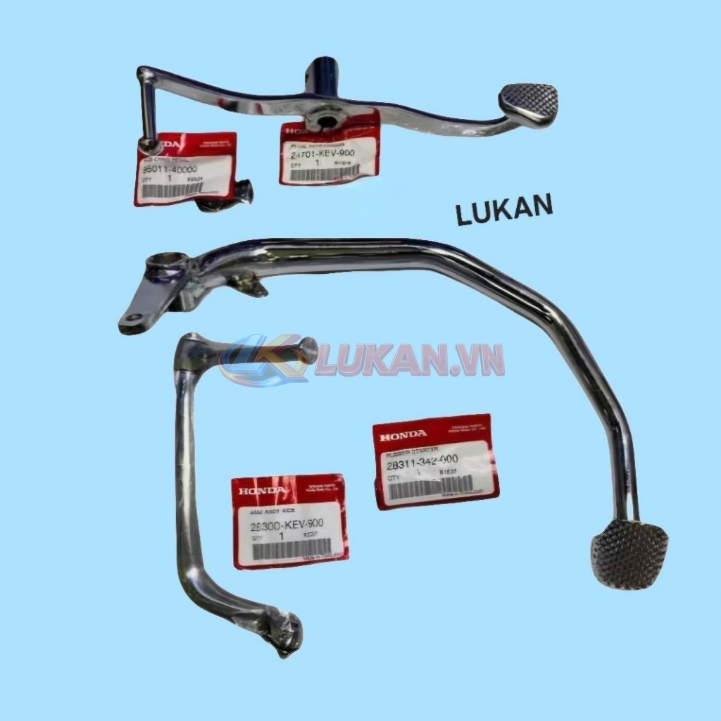 Bộ cần thắng, số giò đạp xe WAVE Thái zin chính hãng 24701-KEV-900 - Ảnh 2