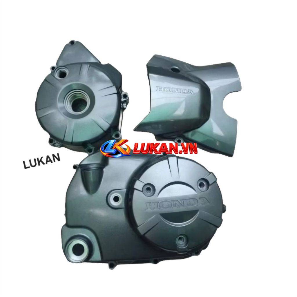 Bộ lốc, nắp máy, đuôi cá xe FUTURE MẬP, LED 125.... Xám zin Honda