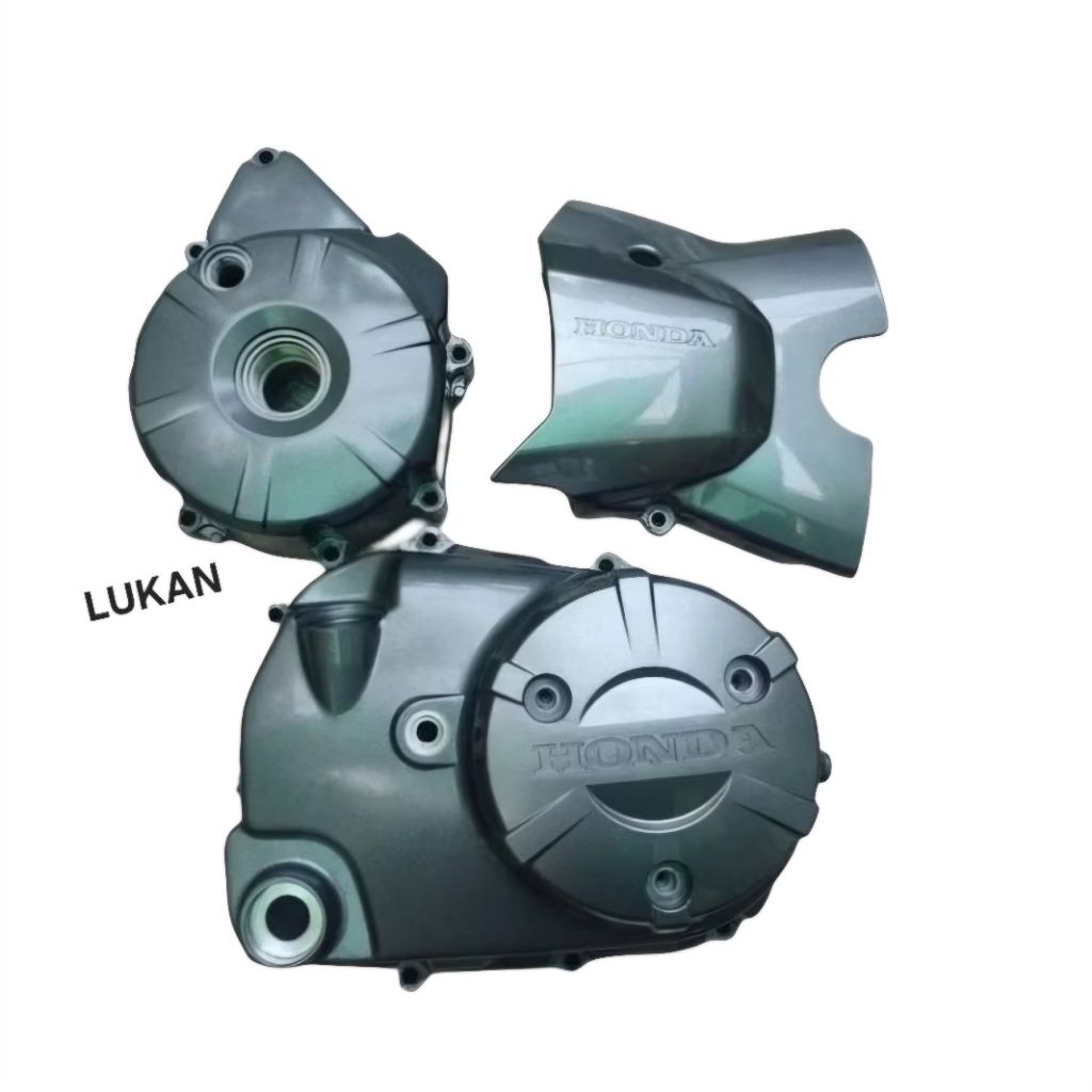 Bộ lốc, nắp máy, đuôi cá xe FUTURE MẬP, LED 125.... Xám zin Honda - Ảnh 2