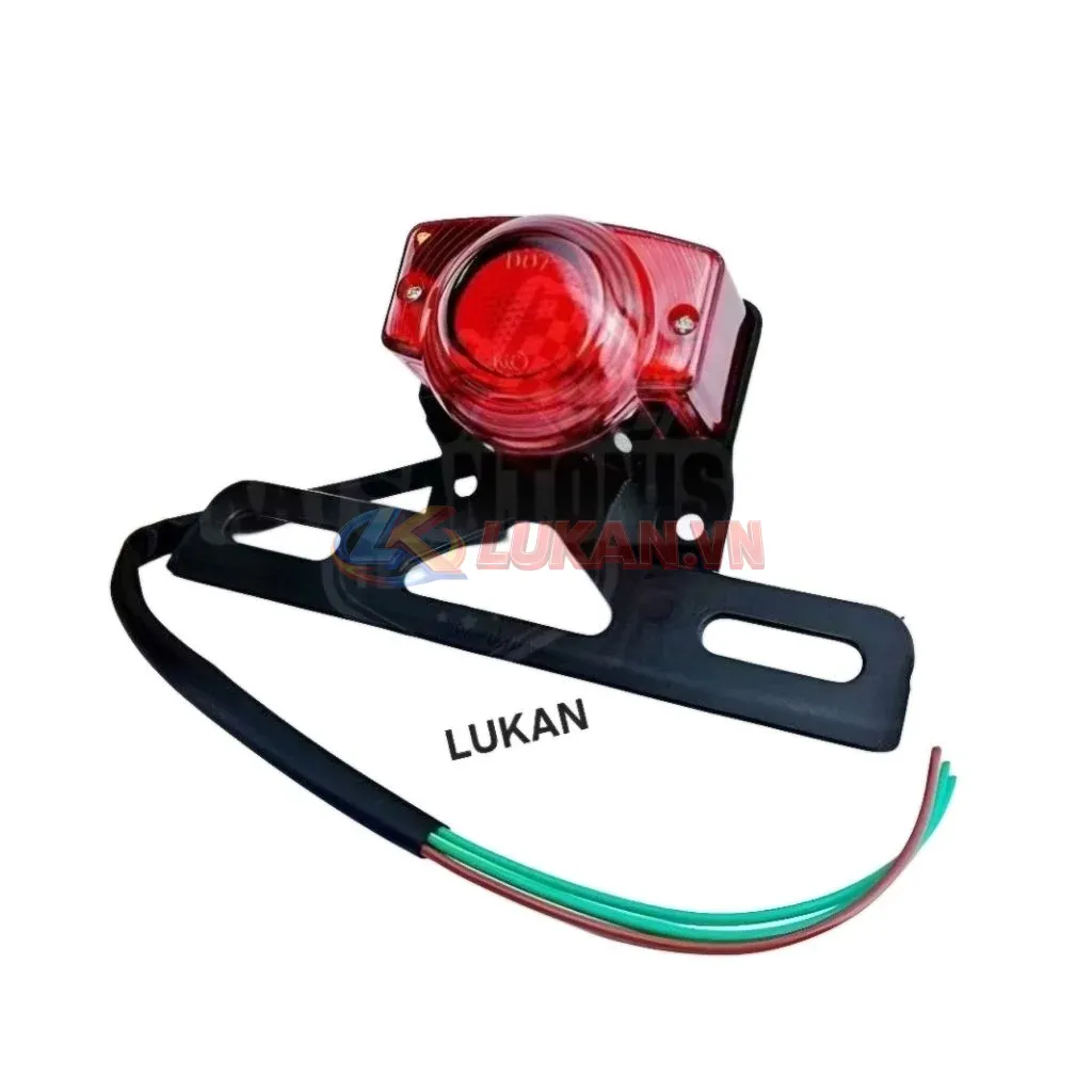 Cụm đuôi đèn hậu, lái stop xe CUB 81, 84, 86.... - Ảnh 3