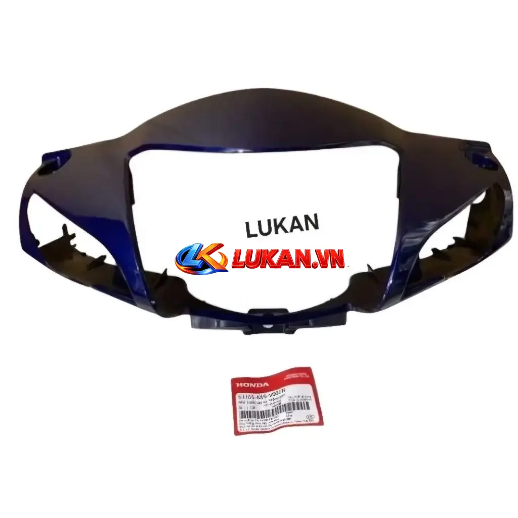 Nhựa ốp võ đầu đèn trước WAVE A, ALPHA 110.... Xanh mực, tím zin Honda