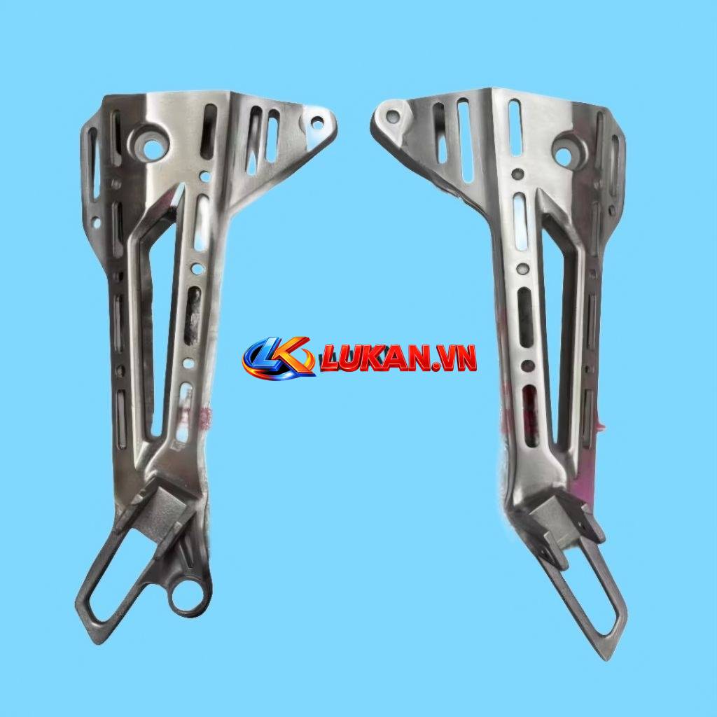 Cặp đùi pass nhôm, giò gà xe DREAM 125..... gác chân sau
