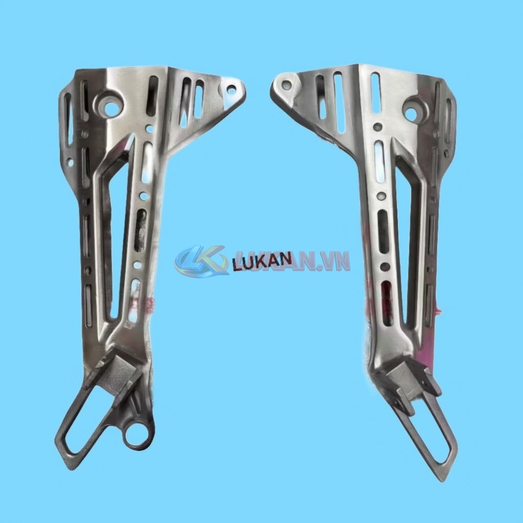 Cặp đùi pass nhôm, giò gà xe DREAM 125..... gác chân sau - Ảnh 2