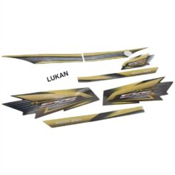 Bộ tem ex5 malay xe DREAM vàng đen sọc trắng
