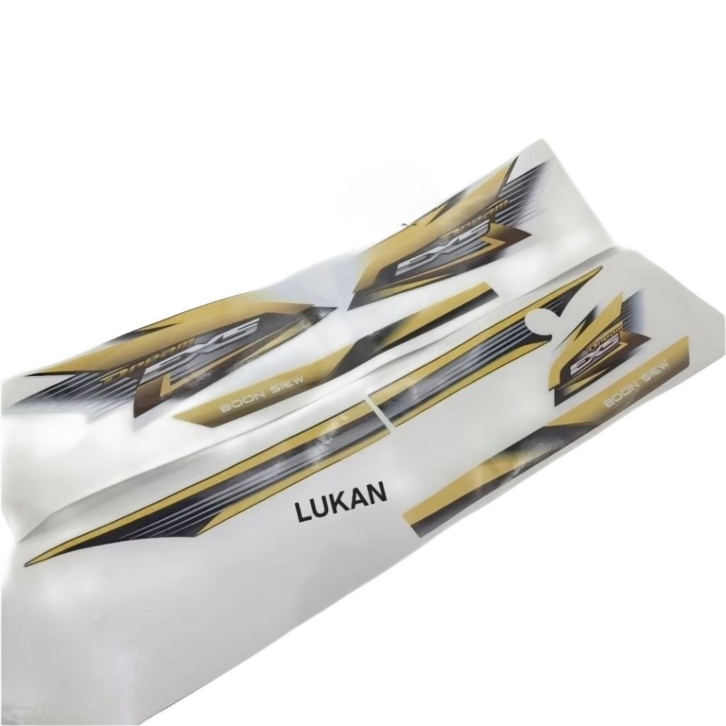 Bộ tem ex5 malay xe DREAM vàng đen Boon siew - Ảnh 2