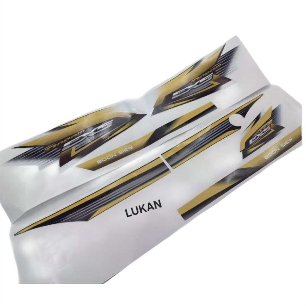 Bộ tem ex5 malay xe DREAM vàng đen Boon siew - Ảnh 4