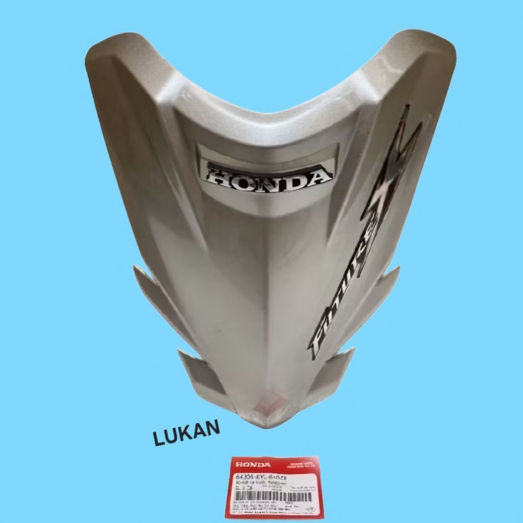 Nhựa, ốp võ mặt nạ trước xe FUTURE X 125 Bạc zin chính hãng 64300-KYL-840ZB - Ảnh 3