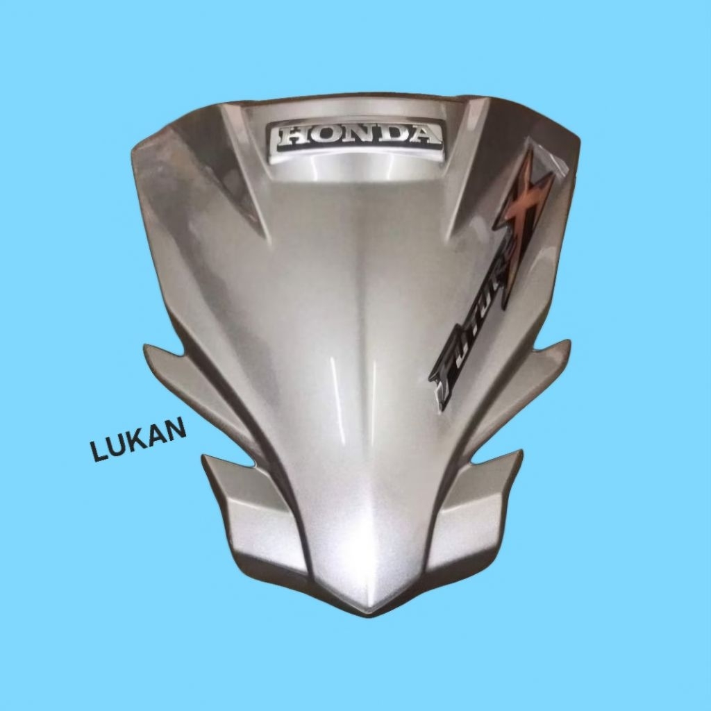 Nhựa, ốp võ mặt nạ trước xe FUTURE X 125 Bạc zin chính hãng 64300-KYL-840ZB - Ảnh 4