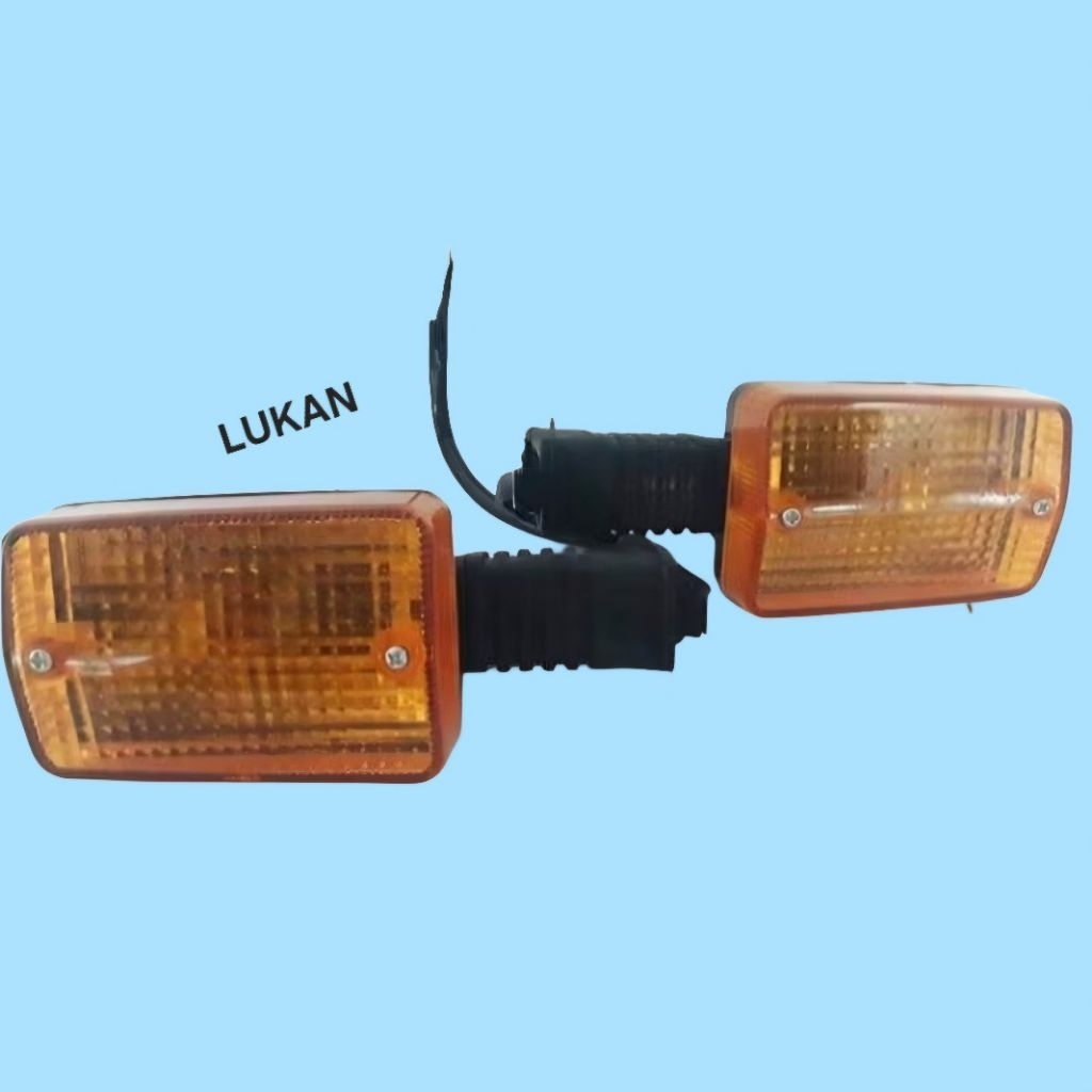 Cặp đèn xi nhan sau đuôi xe CUB 82 vuông - Ảnh 2