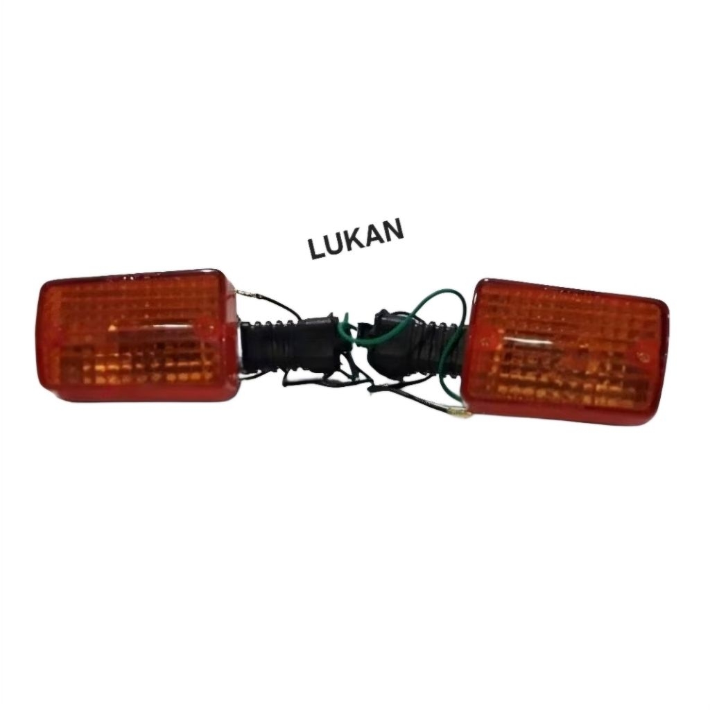 Cặp đèn xi nhan sau đuôi xe CUB 82 vuông - Ảnh 3