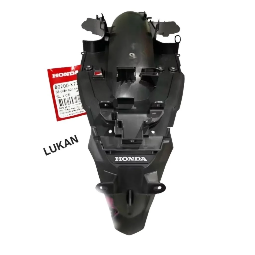 Nhựa dè đuôi biển số, chắn bùn sau FUTURE LED, WAVE 125.... zin Honda - Ảnh 3