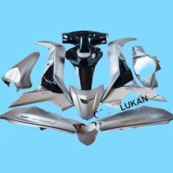Bộ nhựa dàn áo xe FUTURE LED 125 Đen bạc zin Honda