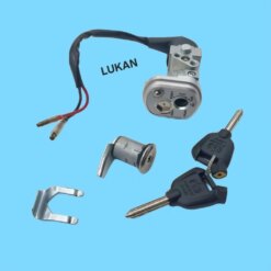 Bộ ổ khóa, công tắc điện 8 cạnh xe FUTURE 2, WAVE 125... chống đoản