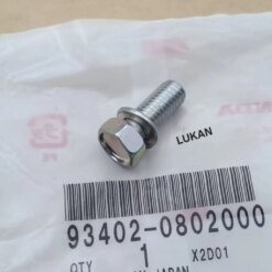 Ốc bu lông gác chân máy giữa xe DREAM Thái zin Honda Japan 93402-0802000